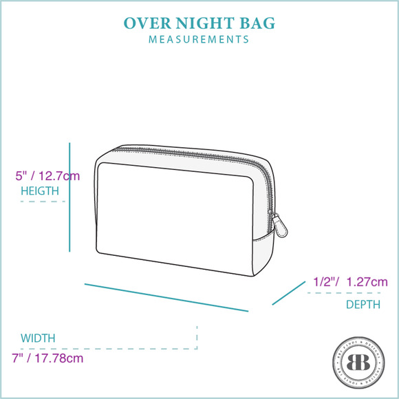 Broadway Small Travel Cosmetic Pouch - Picture 2 of 4